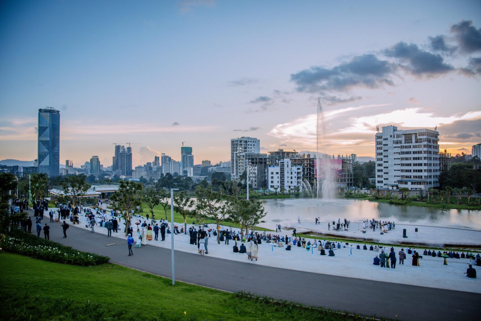 Addis Ababa skyline for the Africa CDC Youth Pre-Conference 2026 fully funded conference article