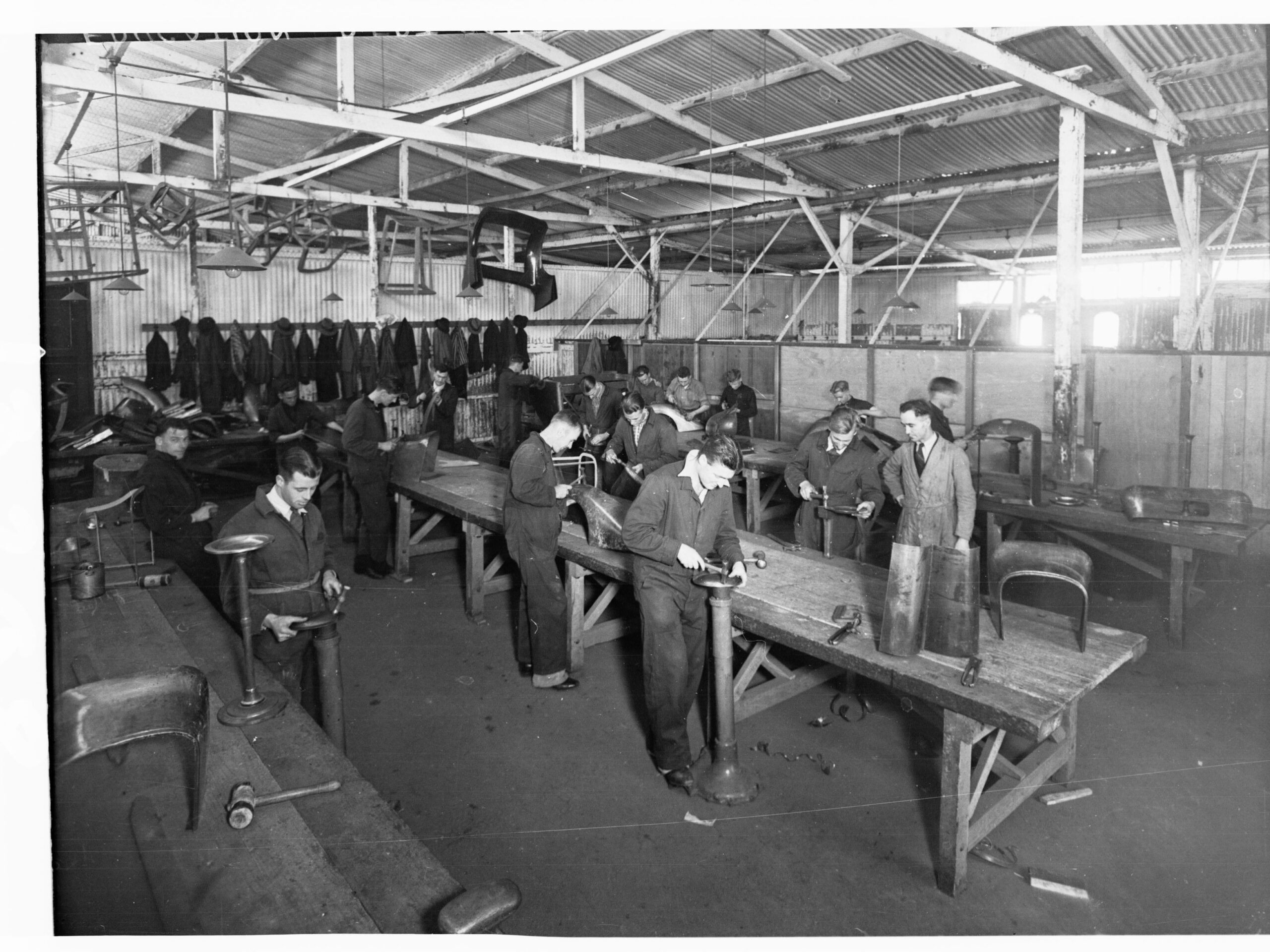 Students working in a skilled trades workshop for the Path to Pro Scholarship 2026 article