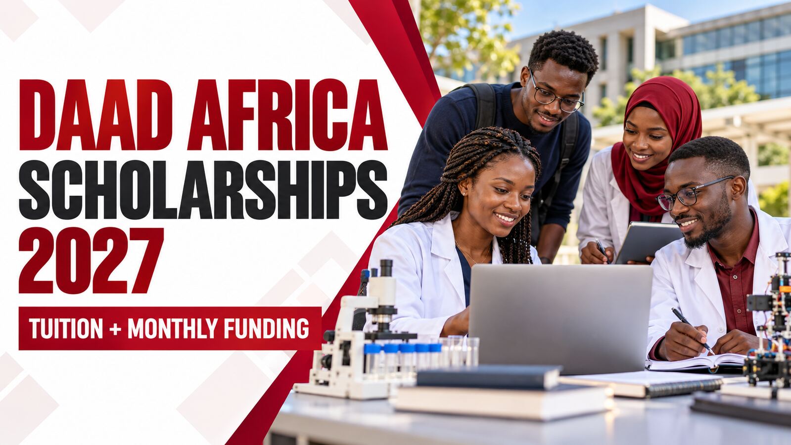 African postgraduate researchers for DAAD In-Country/In-Region Scholarships 2027 with tuition and monthly funding