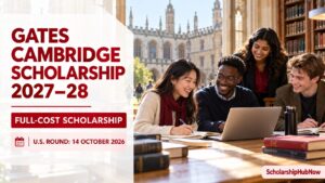 Gates Cambridge Scholarship 2027–28: Full-Cost Award