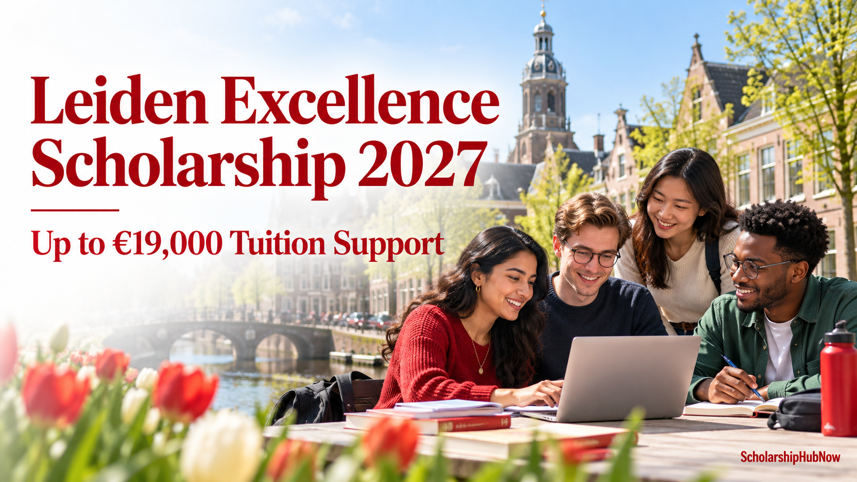 Leiden Excellence Scholarship 2027 — illustrative students