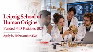 Leipzig School of Human Origins PhD 2027: Funded Positions