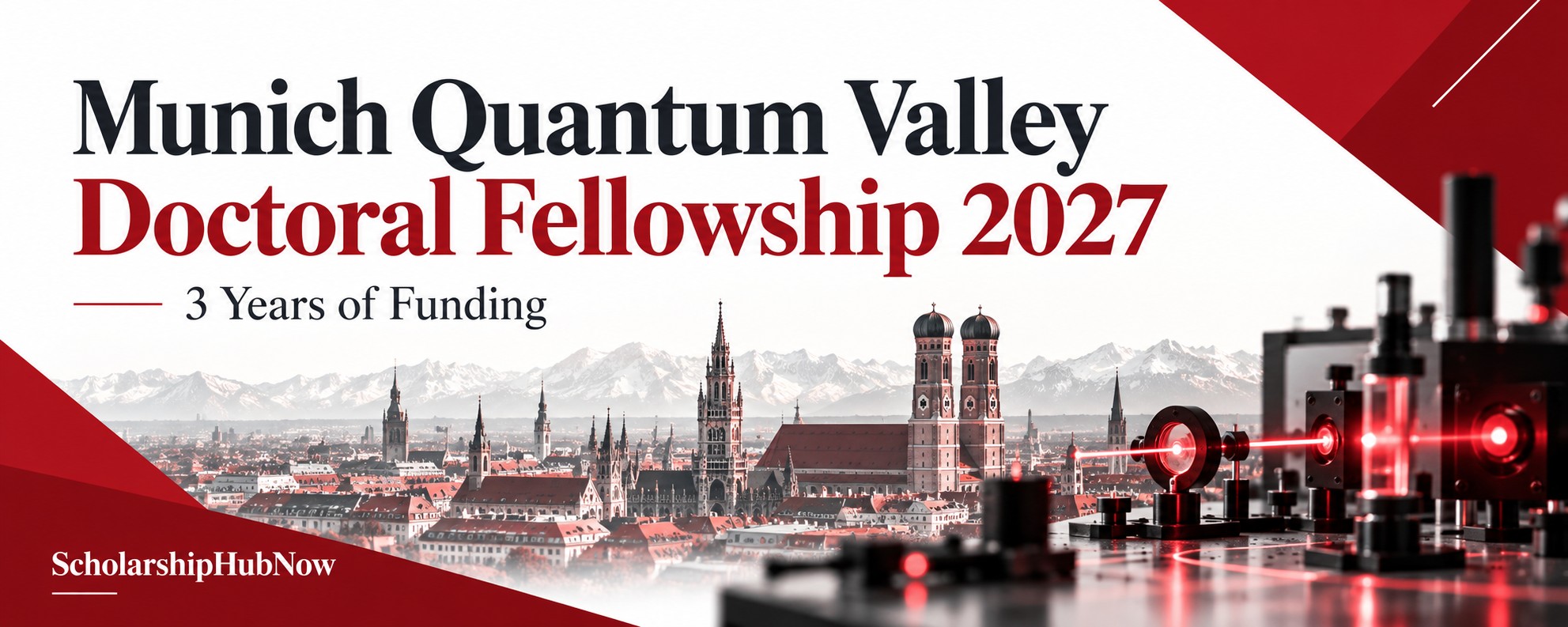 Munich Quantum Valley Doctoral Fellowship 2027: Funded PhD