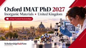 Oxford IMAT PhD 2027: Funded Materials Studentships