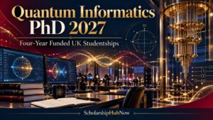 Quantum Informatics PhD 2027: Four-Year Funded UK Studentships