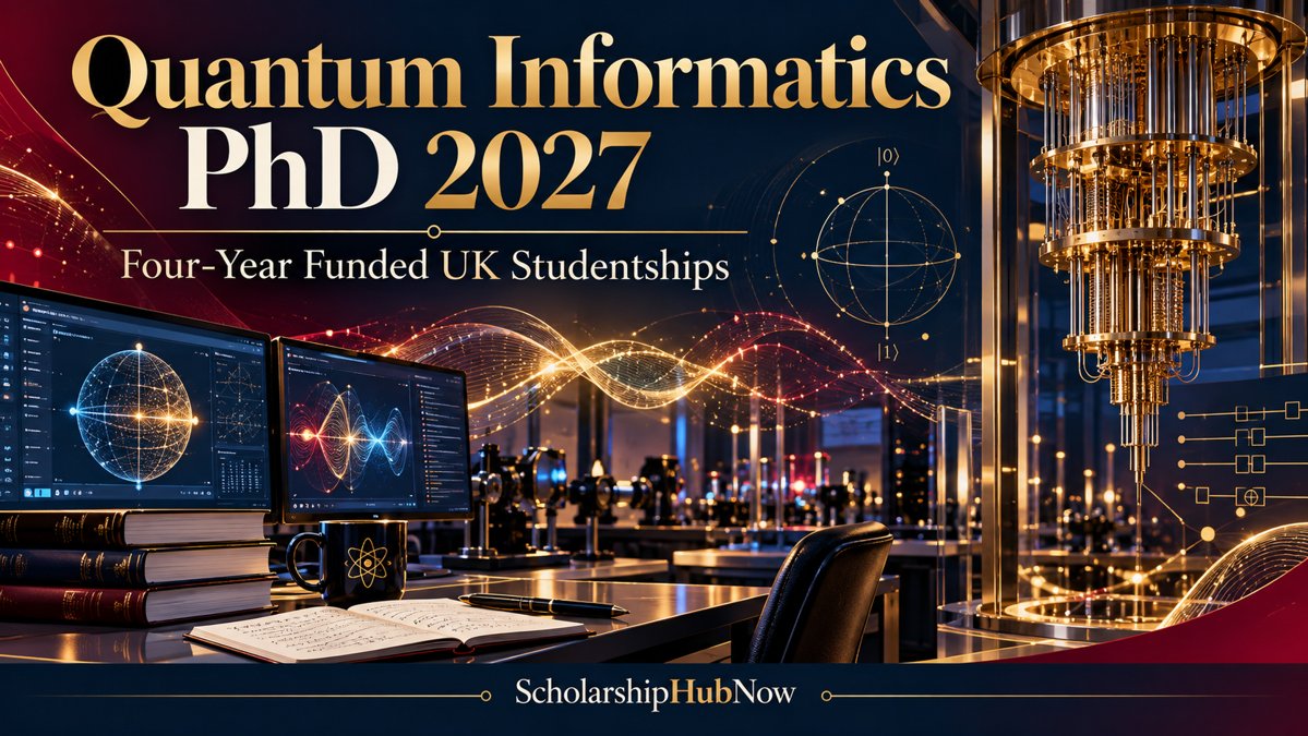 Quantum Informatics PhD 2027 illustrative computing laboratory
