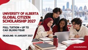 University of Alberta Global Citizen Scholarship 2027